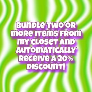 Bundle 2 or More Items for 20% Off